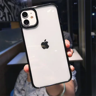 $8.99 • Buy Case For IPhone 14 13 11 12 Pro Max Plus 7 8 SE XR XS X Clear Shockproof Cover