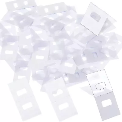 TOODOO Vertical Blind Repair Tabs Vertical Blind Vane Saver Clear (60 Pieces) • $9.53