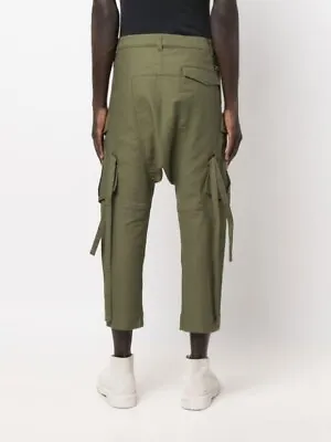 Maharishi 8092 Low Cargo 3/4 Pants | Olive | Size Medium | Maha RRP £350 • $214.69