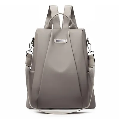 £7.88 • Buy UK Ladies Fashion Rucksack Anti-Theft Backpack Girls Travel Shoulder Bag Black