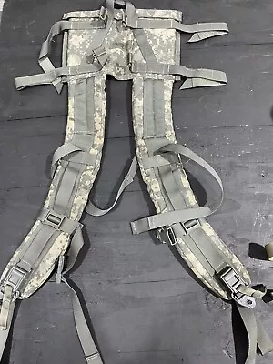 (2 Pack) USGI Enhanced Frame Shoulder Straps For Large Field Pack Military ACU • $40