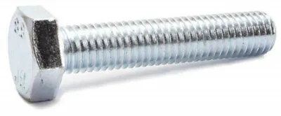 M6-1.0 X 30mm Hex Cap Screw (12 Pc) Zinc Full Coarse Thread Cl. 8.8 6 Mm X 30 Mm • $10.95