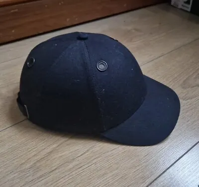 Arco Hard Hat Safety Baseball Bump Cap - Adjustable - Black • £9