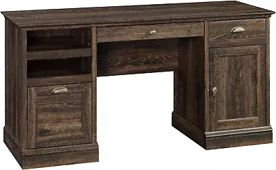 Barrister Lane Executive Desk L: 59.06  X W: 21.18  X H: 29.8  Iron Oak Finish • $423.99