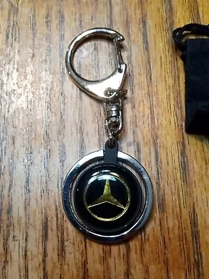 Jewel Line Points Of Light ASI 78825 Mercedes Benz Key Chain With Pouch • $9.95