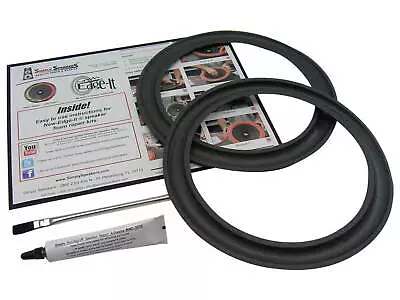 $27 • Buy Large Advent Loudspeaker 10  Speaker Parts Foam Edge Repair Kit # FSK-10AD
