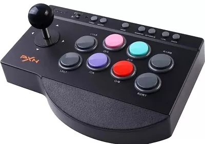 $32 • Buy Arcade Stick,PXN Fight Stick Game Controller Joystick USB PC PS4 XBOX SWITCH 187