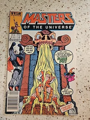 MASTERS Of The UNIVERSE #3 Vintage Marvel Comic Book 1986 VF- • $2.25