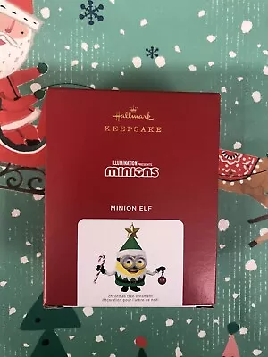 Hallmark 2021 Minion Elf Despicable Me Ornament New Magic • $99.99