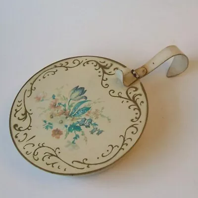 Vintage Silent Butler Crumb Catcher American Art-Ware Tole Floral • $10