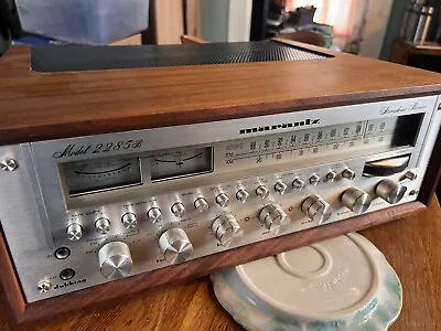 Wood Case Cover ONLY - Walnut - Fits Marantz 2285b Receiver - EXCELLENT CONDITI • $270