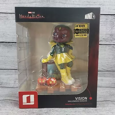 IRON STUDIOS 2022 D23 Expo Vision Halloween Version Glow WandaVision Figure RARE • $125