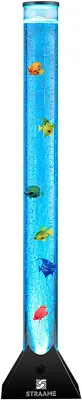 £18.90 • Buy 90 Cm Led Bubble Fish Lamp Tube Light RGB Colour Changing Mood Fish AquariumLamp