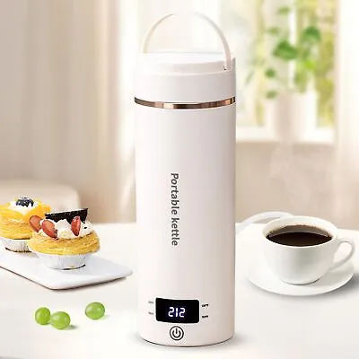 Travel Electric Kettle Portable Mini Kettlesmall Hot Water Boiler With 4 Tempera • $31.68