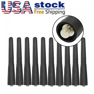 10 Pack UHF Antenna For CP200d CP185 CP200 HT1250 HT1550  PRO5150 PRO7150 Radio • $18