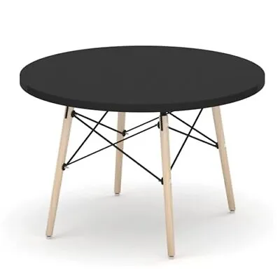 The Shop Circular Center Table Inhabits The Shop MDF Cover Black • $47.88