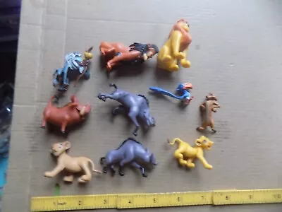 £3.99 • Buy Vintage  X 10 Disney Job Lot Hard Plastic, Lion King Figures, Cake Toppers