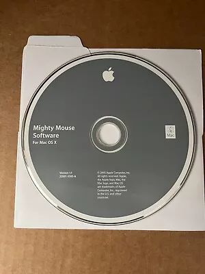 Mighty Mouse Software For Mac OS X • $12.90