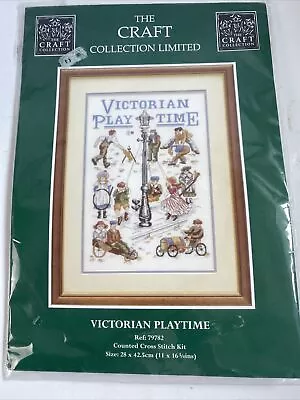 £14.99 • Buy The Craft Collection Counted Cross Stitch Kit, 'Victorian Playtime' 79782