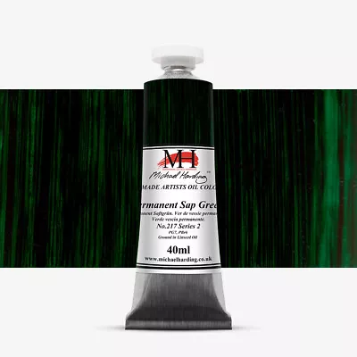 Michael Harding : Oil Paint : 40ml : Permanent Sap Green • £15