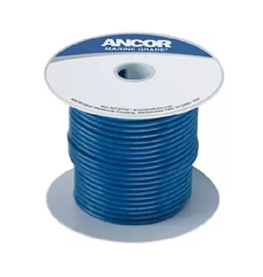 Ancor 184103 Marine Tinned Copper Boat Wiring (14-Gauge Dark Blue 18-Feet) • $11.24