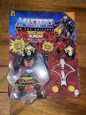 Masters Of The Universe Origins Buzz Saw Hordak Action Figure New • $17