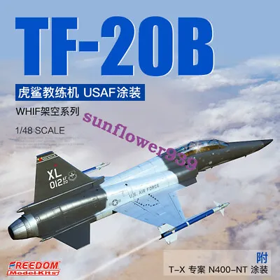 FREEDOM F18020 1/48 TF-20B Tiger Shark Model Kit • $49.77