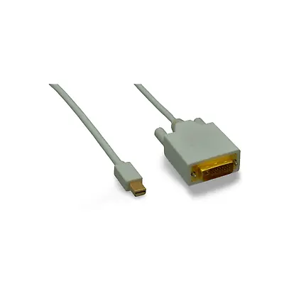 6ft Mini DisplayPort To DVI Single Link Cable - White • $20.85