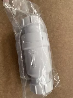 McAlpine MACVALVE-1 1 1/4” Self-Closing Waste Valve White 32mm BNIB • £10.50