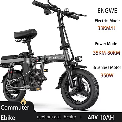 【Upgraded】ENGWE T14 Electric Bikes 350W 10AH Mountain Beach Bicycle E-bike NEW • $919.08