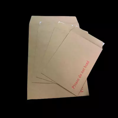 Please Do Not Bend Brown A6 A5 A4 A3 Hard Card Board Backed Envelopes  • £2.35