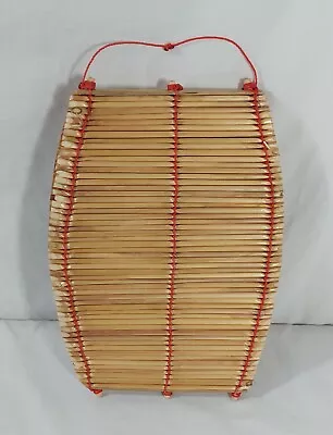 Bamboo Bead Shaker Instrument Beat Percussion Papoose Cradleboard Music Rhythm • $19.95