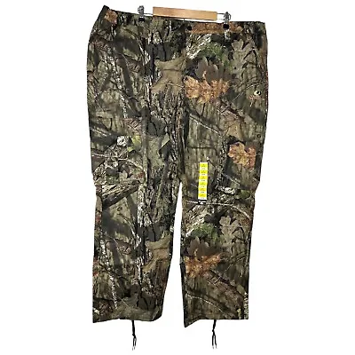 Men's Mossy Oak Size XXL Flex Fabric Cargo Pants 6 Pocket NWT • $22.45