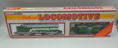 HO Life-Like BN Burlington Northern F7 Diesel 9790 W/ Caboose  41576 - Tested • $49.95