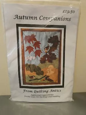 Autumn Companions' From Quilting Antics - Wall Hanging - Kit - New • £19