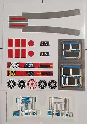 The Mandalorian Vintage Star Wars Imperial Troop Transport Stickers Peel & Stick • $7