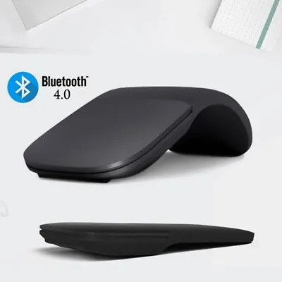 $27.92 • Buy Bluetooth 4.0 Silent Folding Wireless Arc Touch Mouse Mice For PC Laptop Mac AU
