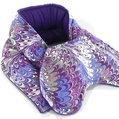 Heated Neck Wrap Eye Pillow Microwave Heating Pad Gift Set Rice Heat Pack Pink • $38.95