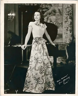 Vintage Original Photograph 1945 Miss America Bess Myerson First Jewish Winner • $300