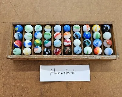 Rare Vintage Ex-Collector Marbles LOT Mixed MARBLE Types ☆US/UK/GER - Hanneford • $4.25
