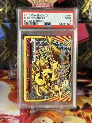 $12 • Buy Pokemon Florges 104/162 BREAKthrough PSA 9