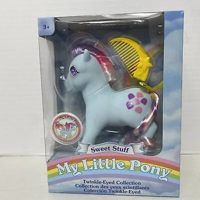 My Little Pony SWEET STUFF Twinkle-Eyed Classic Retro Basic Fun 2021 MLP NEW  • $27.99