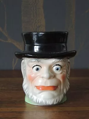 Widdecombe Fair Jan Stewer Pottery Head Character Jug Czechoslovakia • £20