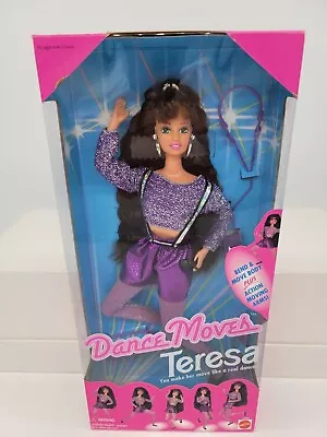 VINTAGE 1994 Barbie Dance Moves Teresa Doll #13084 NRFB • $34.99