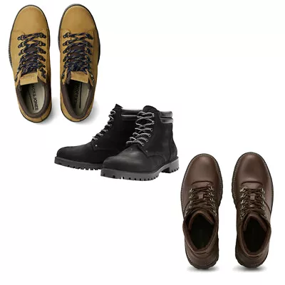 £44.99 • Buy Jack And Jones Leather Boots Shoes Classic Men's Workwear Boot UK Size 6.5 - 11