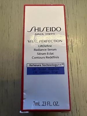 Shiseido Vital Perfection LiftDefine Radiance Serum  7mL /.23 Fl Oz • $9.99