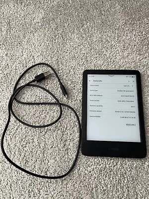 Amazon Kindle E-Reader 11th Gen 16GB WiFi 6” Black (2022 Release) Used • $71