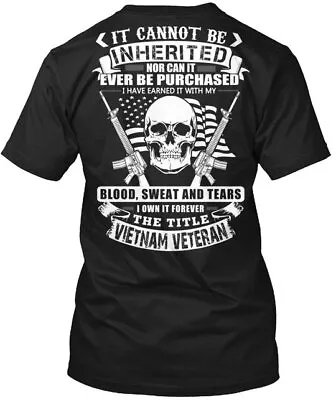 Vietnam Veteran T-Shirt Made In The USA Size S To 5XL • $21.59