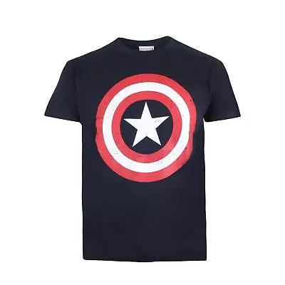 £12.31 • Buy Marvel Boys T-shirt Captain America Shield 7-13 Years Official