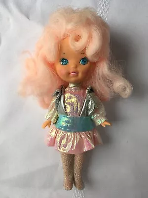 Hasbro Doll Moon Dreamers Crystal Starr Pink Glow In Dark Hair Dress Stockings • $9.99